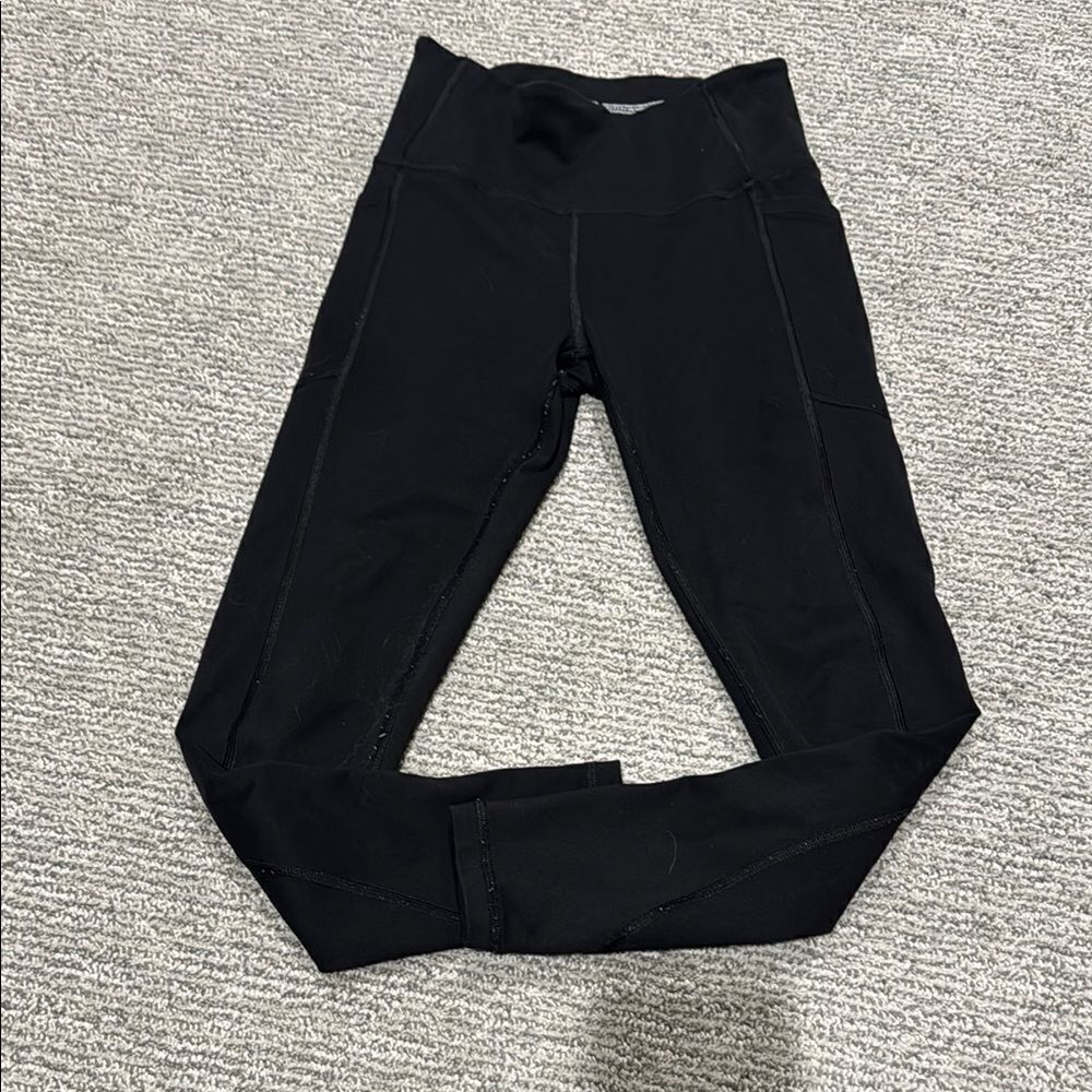 Victoria's Secret Black Leggings with Elastic Waistband